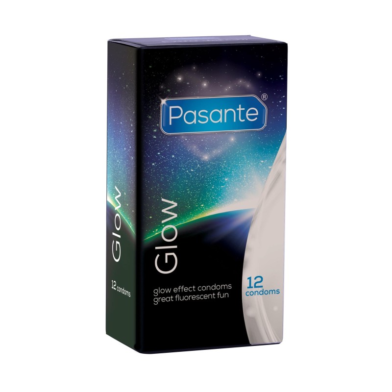 Prezervative Pasante Glow - 12 bucăți