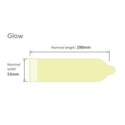 Prezerwatywy Pasante Glow - 12 sztuk