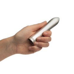 Vibratore proiettile in alluminio Doxy - Argento