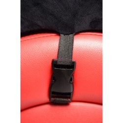 Sofá Sexual Travesso Com Punhos E Almofadas De 2 Posições - Vermelho