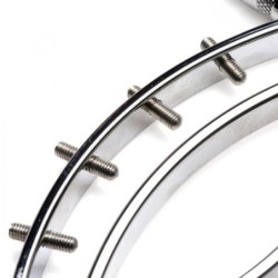 Vaginal Spread 'Em Poker-klämma med justerbara tryckskruvar