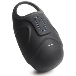 Trinity Vibes - Vibratore Scrotale in Silicone - Nero