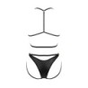 Set lenjerie Cobra Nive - Negru S/M