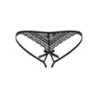 Picantina stringid ilma jalgevaheta - Must S/M