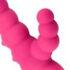 Gegroefde Tarzan vibrator - Roze