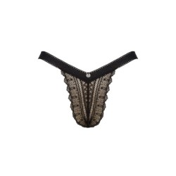 Tanga Estiqua - Negre XS/S