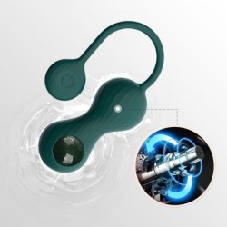 Inteligentni Keglov vibrator z dvojno težo - Zelena