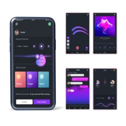 Интелигентен вибрационен пръстен за пенис Rise - Зелен