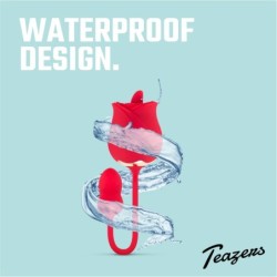 Vibrador rosa e estimulador de clitóris Teazers
