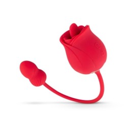 Roze vibrator en clitorisstimulator Teazers