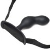 P-Spot Stimulating Anal Plug with Harness and Remote Control