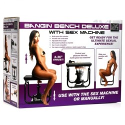 Deluxe Spanking Bench with Multi-Speed Sex Machine
