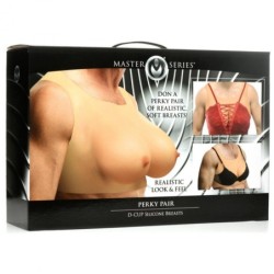 Paire de Seins en Silicone Taille D Perky D