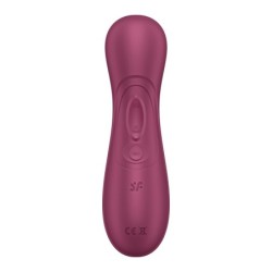 Satisfyer Pro 2 - 3-iosios kartos, valdomas programėle - vyno raudonumo