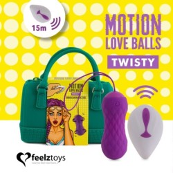 Feelztoys - Bolas de Amor Giratorias de Movimiento Controladas a Distancia