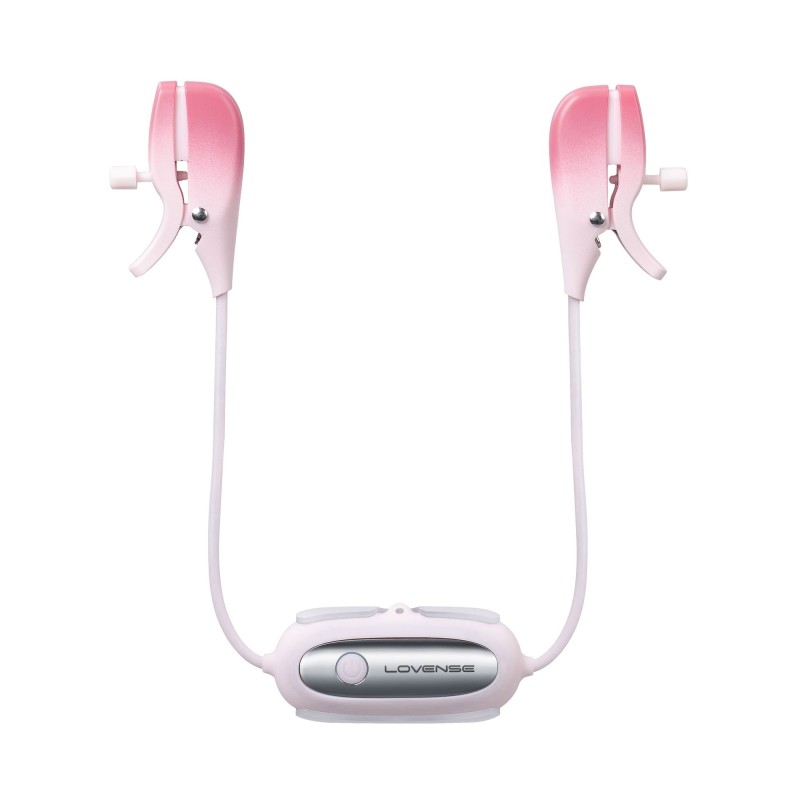 Lovense - Pinzas vibratorias para pezones Gemini controladas por aplicación