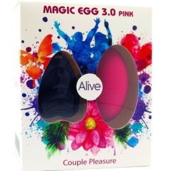 Magic Egg 3.0 Vibratorius Kiaušinis Valdomas Nuotoliniu Būdu Rožinis