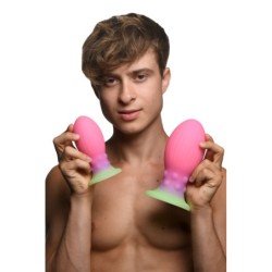 Ovo Xeno de Silicone que Brilha no Escuro - XL