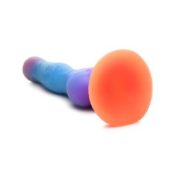 Dildo alienígena de silicona que brilla a la foscor