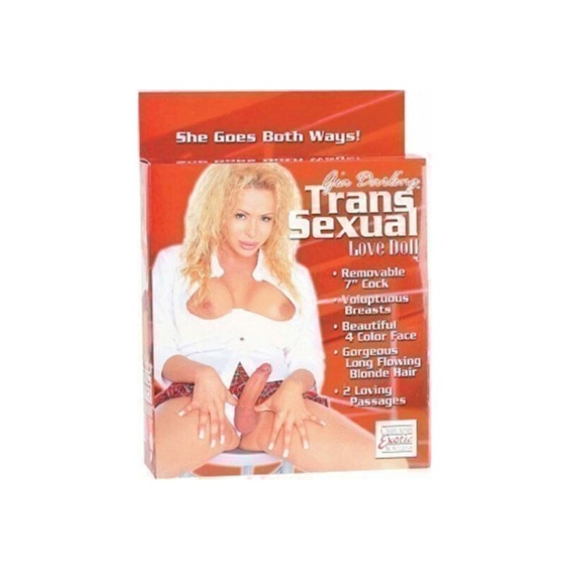 Gia Darling Felfújható Transznemű Baba