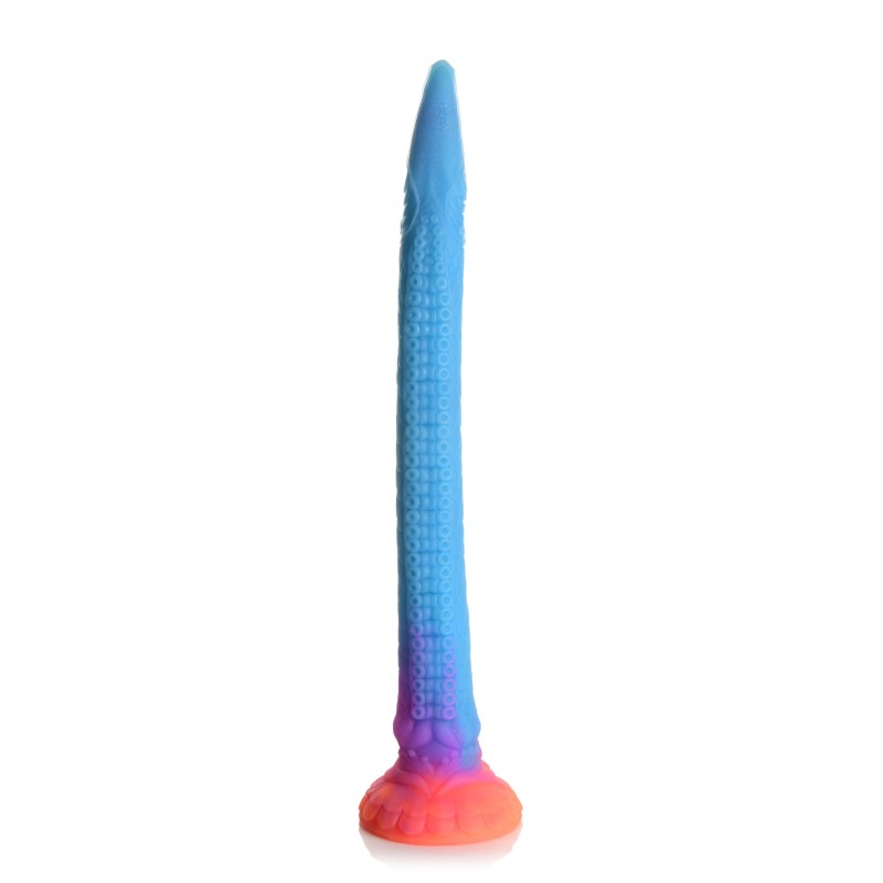 Gode anal dragon en silicone phosphorescent