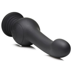 Stimolatore in silicone vibrante IN - Nero