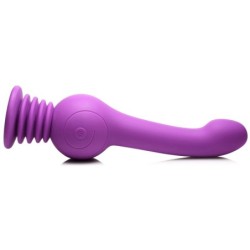 Silikonski stimulator z vibriranjem IN - Vijolična