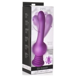 Estimulador de silicone vibratório IN - Roxo