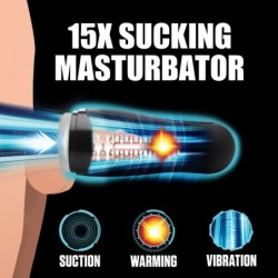 Suge-masturbator Auto Milker 15X