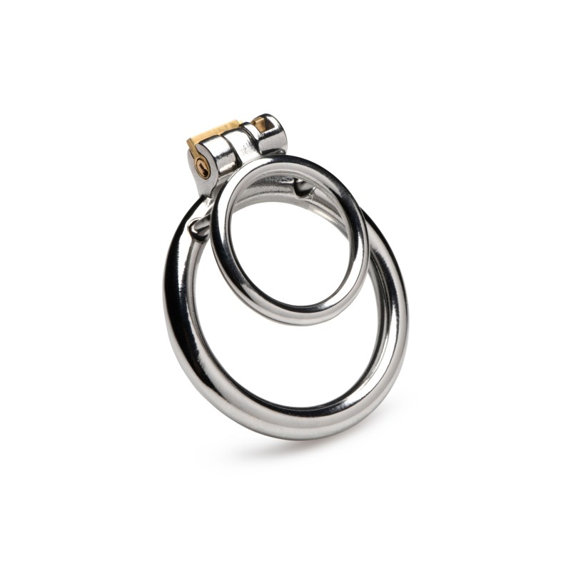 Penis/balzak ring met sluiting voor geblokkeerde penis