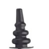 Buttplug Enema Inflável - Preto