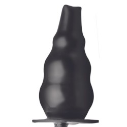 Buttplug Enema Inflable - Negro