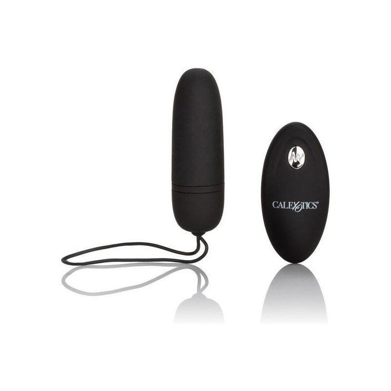 Vibrator-Ei aus Silikon mit Fernbedienung Schwarz