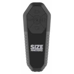 Funda de penis de silicona vibrant realista - Negre