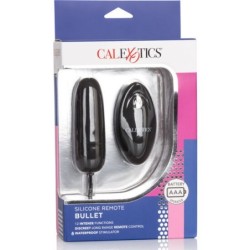 Ou Vibrant de Silicona Amb Comandament Negre
