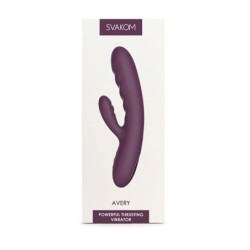 Svakom - Avery Lila Vibrator za Snažno Guranje