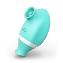 El Perro de Tracy - Vibrador Clitorial TF 2 en 1 - Turquesa