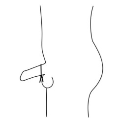 Nexus Forge - Podesivi prsten za penis - Crni