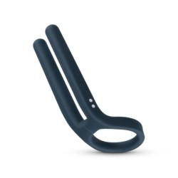Modni prstan za penis in stimulator testisov Moder