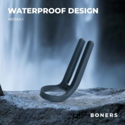 Niebieski pierścień na penisa i stymulator jąder