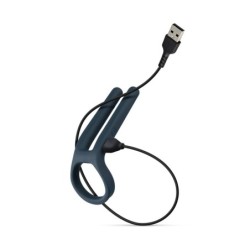 Penisring en testikelstimulator Blauw