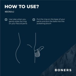 Bossa Estimulant per a Testicles Blava