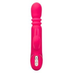Jack Fantasy Triple Vibrador Calentable Rabbit Rosa