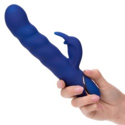 Jack Vibrátor Rabbit Vlnivý Pohyb Modrý
