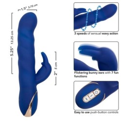 Jack Vibrator Rabbit Wellenbewegung Blau