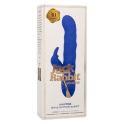 Jack Вибратор Rabbit Вълнообразно Движение Син