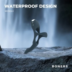 Potrójne pierścienie na penisa Niebieskie