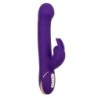Jack Rabbit Vibrator & Clitoral Stimulator 7 Vibration & Suction Levels - Blue