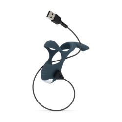 Potrójne pierścienie na penisa Niebieskie