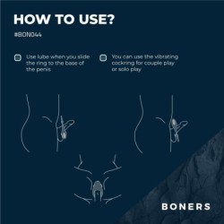 Anell per a penis ajustable Blau